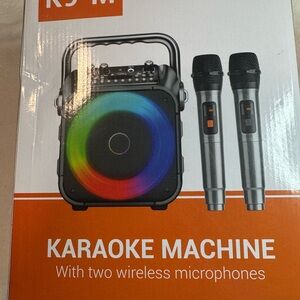 Karaoke Machine with Wireless Microphones